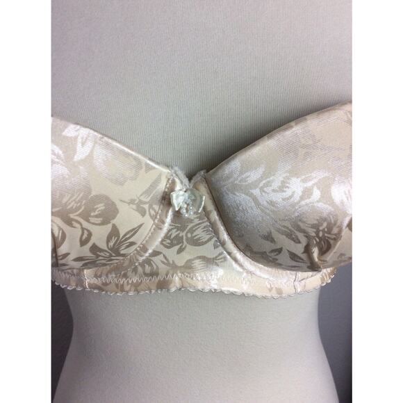 Rosa Lingerie Up Bra Floral Print Pleated Underwire - Picture 4 of 8